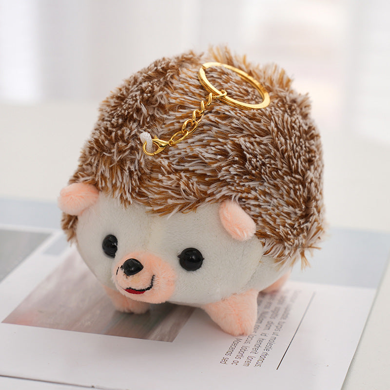 Wholesale Color Hedgehog Doll Stuffed Toy Key Ring